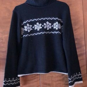 Snowflake sweater size small